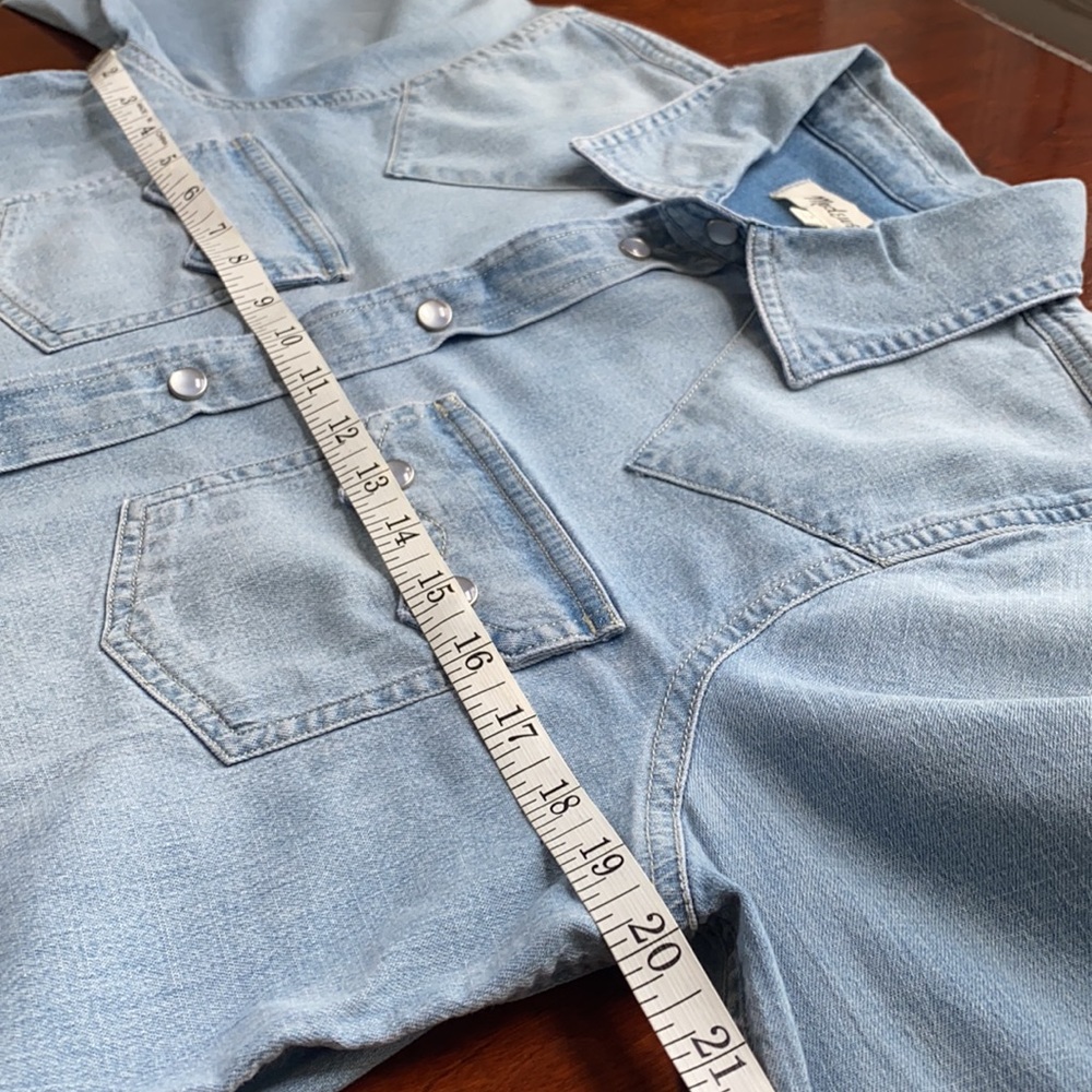 Madewell Light Blue Button Down Shirt - Picture 6 of 15